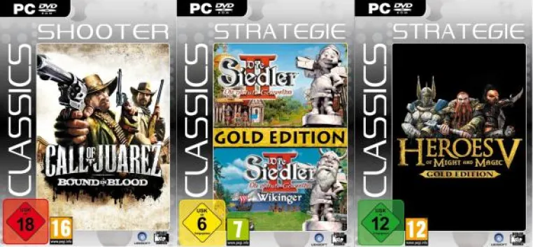 Peter Games verkündet neuen Releasetermin für drei PC-Classics Bild: Peter Games verkündet neuen Releasetermin für drei PC-Classics