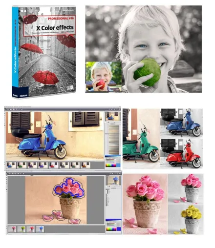 Bild: X Color effects Pro 10 - Chromakeying-Farbeffekte und spezielles Design von Bildern