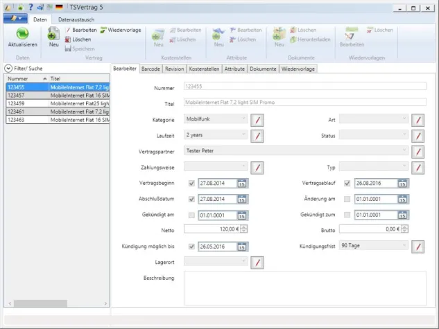 Bild: Moderne Vertragsverwaltung: TSVertrag jetzt auch in englischer Sprache verfügbar