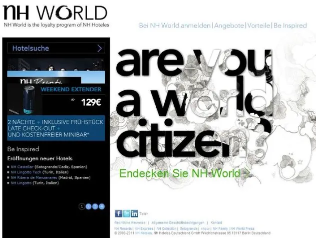 Bild: Treueprogramm NH World mit neuen Mitgliedsstufen und attraktiven Vorteilen