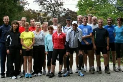 Bild: Lauftraining in vollem Gange