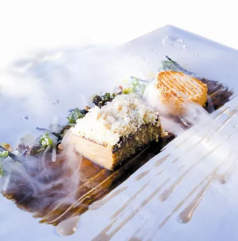 Bild: Kochen mit Stickstoff - heiß-kalte Gaumenfreuden