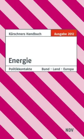 Nachschlagewerk über deutsche Energiepolitiker Bild: Nachschlagewerk über deutsche Energiepolitiker