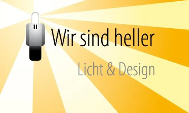 Wir sind heller – und starten mit unserer Firma WSH GmbH rund um die LED in der Beleuchtung Bild: Wir sind heller – und starten mit unserer Firma WSH GmbH rund um die LED in der Beleuchtung