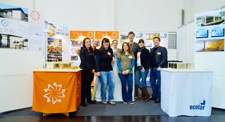 Bild: Solar Decathlon Europe zu Gast auf der Deutschen Baumesse 2012