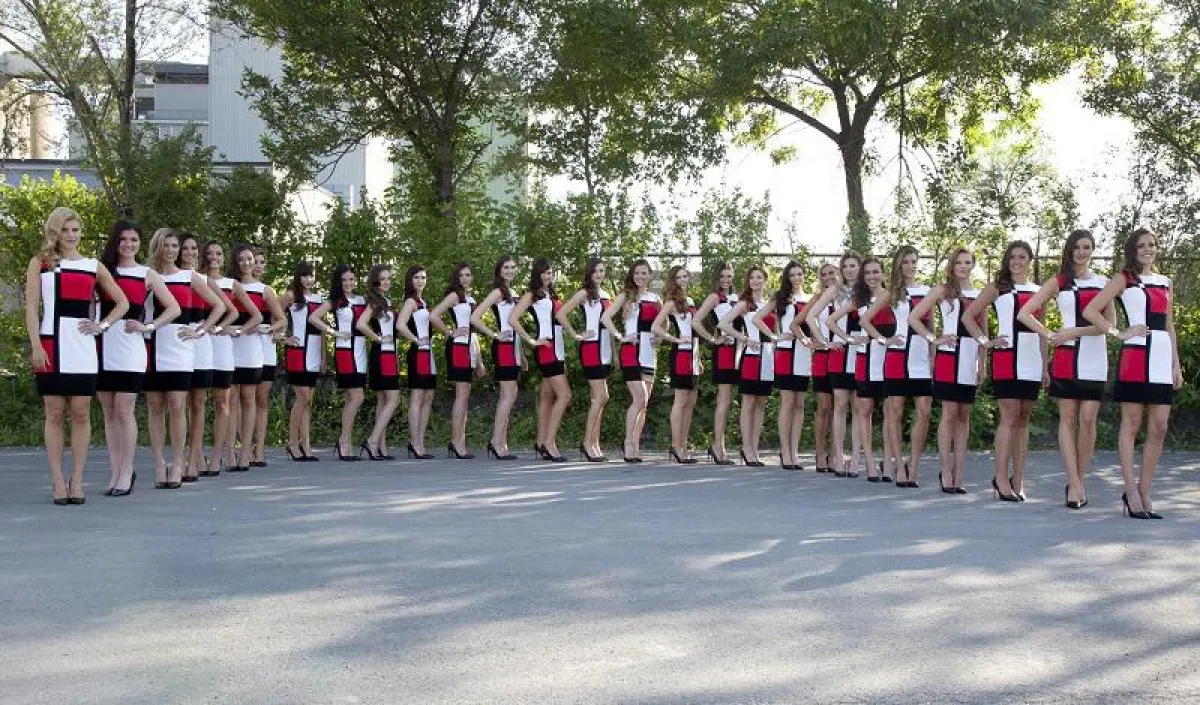 Mondrian bei der Formel Eins in Kanada