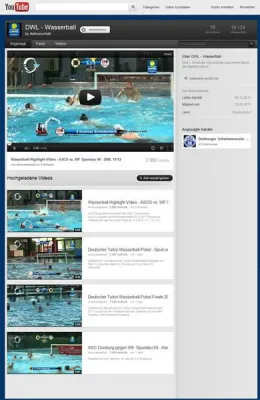 Bild: Wasserball-Highlight im Videoformat: Bayer Uerdingen gegen Waspo Hannover