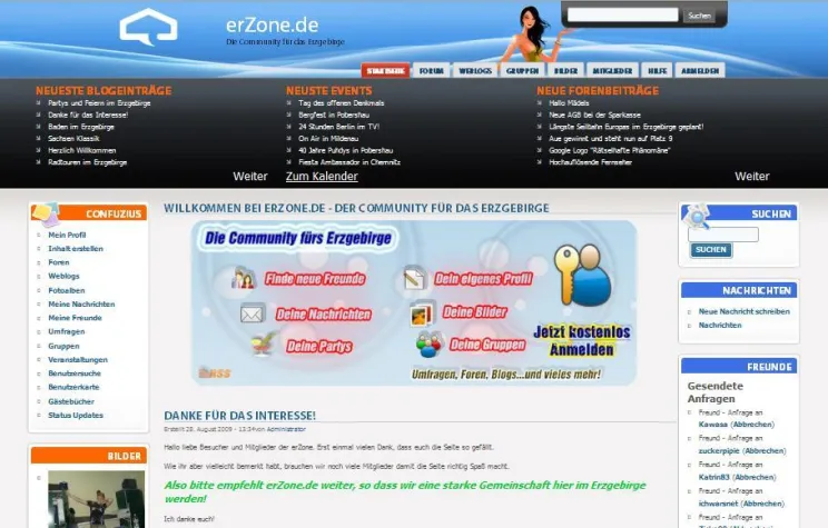 Bild: Soziales Netzwerk im Erzgebirge gestartet