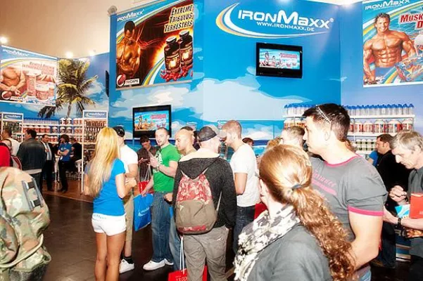 Bild: IronMaxx® startet auf der FIBO 2010 voll durch