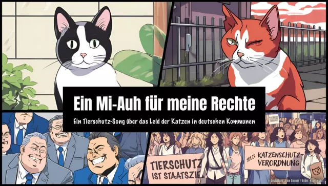 Bild: Song für weniger Streunerleid: "Ein Mi-Auh für meine Rechte"