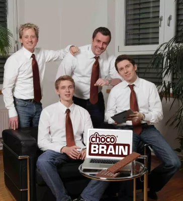 Bild: Auszeichnung für die intelligente Marketingplattform chocoBRAIN.com