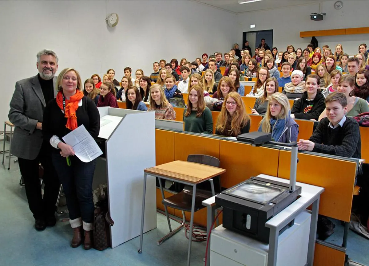 Deutsch-Französischer Tag auf dem Wernigeröder Hochschulcampus.