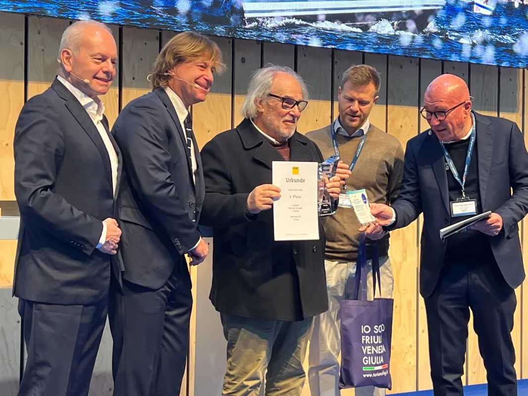 Karlheinz Jungbeck, Dean Bassi, Michael Schmidt, Stefano Sponza, Fortunato Moratto (© Susanne Guidera)