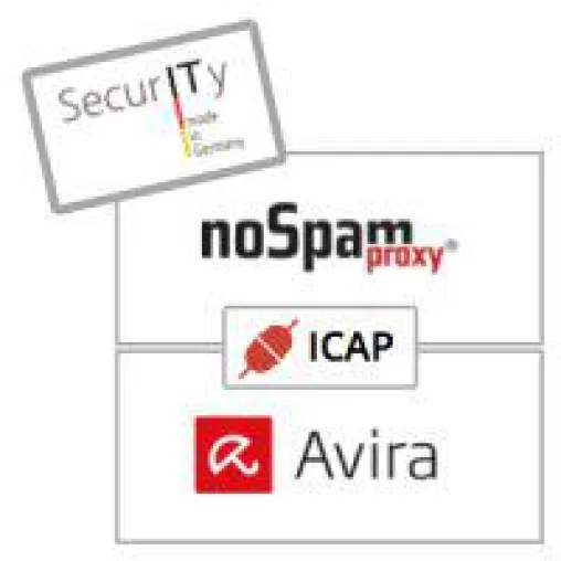 NoSpamProxy unterstützt ICAP und Avira Virenscanner Bild: NoSpamProxy unterstützt ICAP und Avira Virenscanner