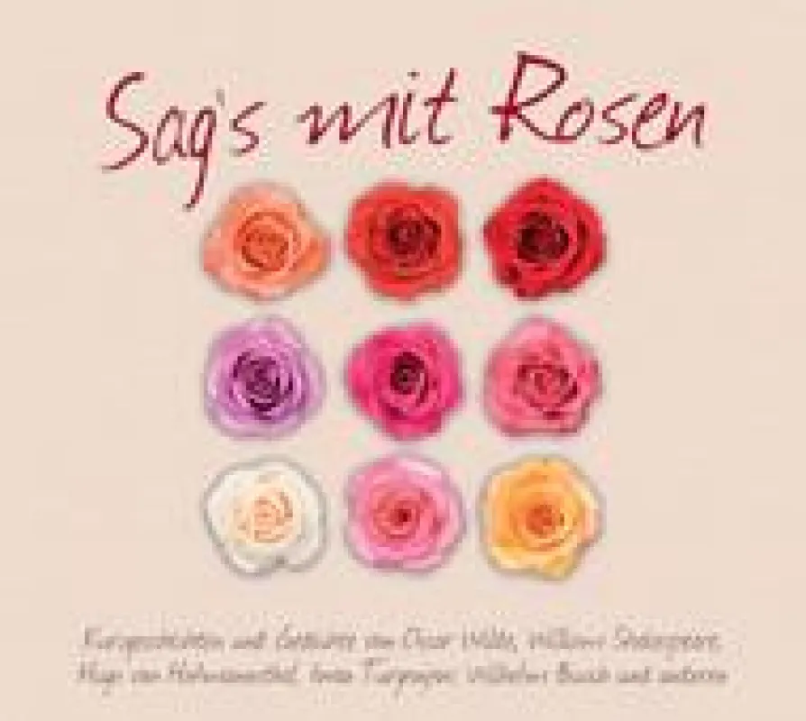 CD-Cover Sag's mit Rosen