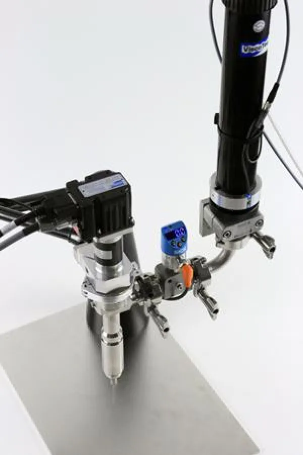 ViscoTec Kartuschenauspressung und Eingangsdruck-Überwachung