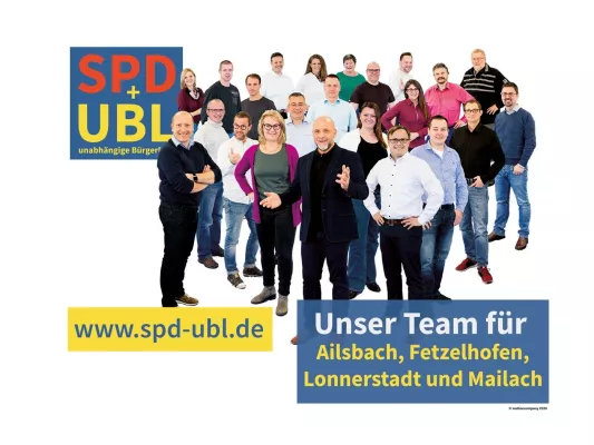 Bild: Liebe Bürgerinnen und Bürger aus Ailsbach, Fetzelhofen, Mailach und Lonnerstadt,