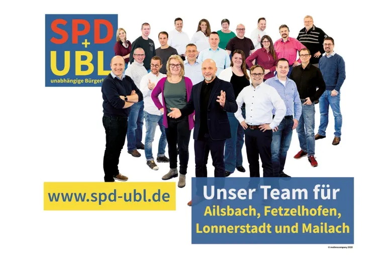 Bild: Liebe Bürgerinnen und Bürger aus Ailsbach, Fetzelhofen, Mailach und Lonnerstadt,