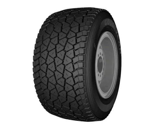 260 kg mehr Ladekapazität für Betonmischer oder Schüttguttransporter dank neuem Goodyear Super-Singlereifen Bild: 260 kg mehr Ladekapazität für Betonmischer oder Schüttguttransporter dank neuem Goodyear Super-Singlereifen