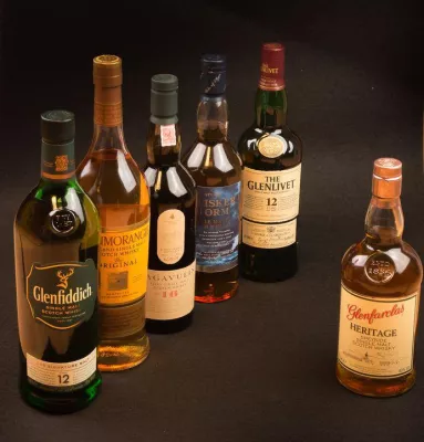 Bild: Die beliebtesten Single Malt Whisky Marken in Deutschland