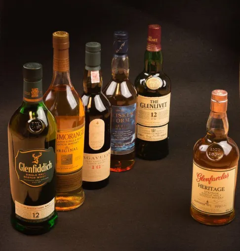 Bild: Die beliebtesten Single Malt Whisky Marken in Deutschland