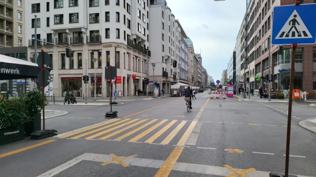 Bild: Rettet die Friedrichstraße - Das Aktionsbündnis fordert weiterhin die Aufhebung der Sperrung