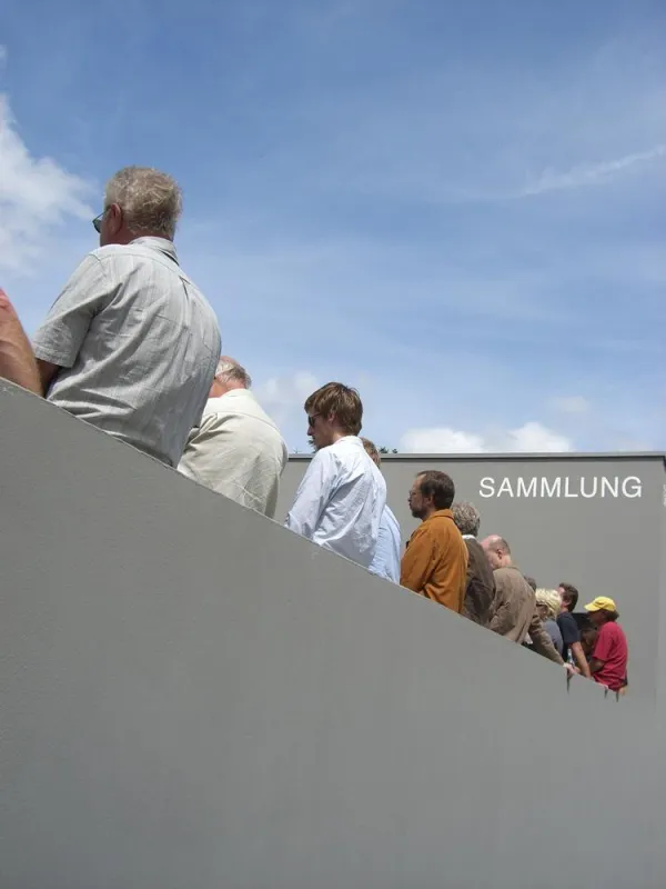 Tag der offenen Tür der Sammlung Grässlin in St. Georgen.