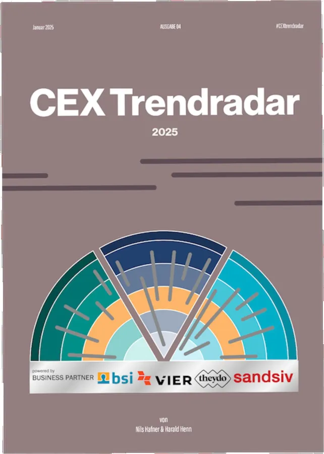 CEX Trendradar 2025 (© Prof. Dr. Nils Hafner und Harald Henn)