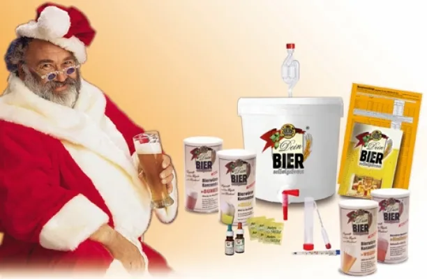 Bild: Weihnachtsgeschenk-Tipp für kreative Genießer: Brausets für individuelles Bier
