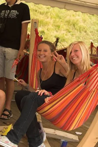 Bild: Kommunales Chillen am Frequency Festival