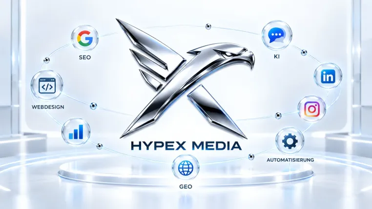Bild: Hypex Media aus Solingen verbindet Webdesign, SEO und KI-Sichtbarkeit
