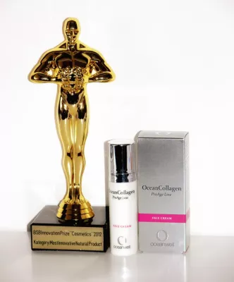 Bild: Kosmetik-Oscar geht an die OceanCollagen Face Cream - Internationale Jury lobt "Green Glamour"