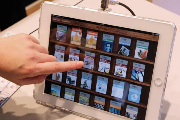 Bild: Mobile Learning-Plattform »iAcademy« auf der Learntec in Karlsruhe (4. bis 6. Februar)