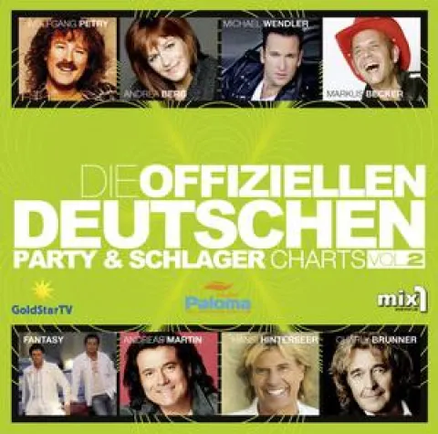 Die Offiziellen Deutschen Party & Schlager Charts - Vol. 2 Bild: Die Offiziellen Deutschen Party & Schlager Charts - Vol. 2