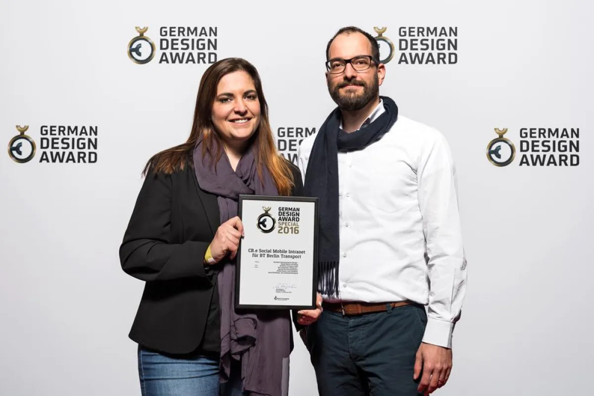 Foto: Anna Niesung und Florian Bemm (beide CB.e AG)