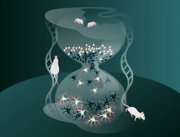 Bild: Hemmende Nervenzellen im Gehirn holen ihren Reifungs-Rückstand auf