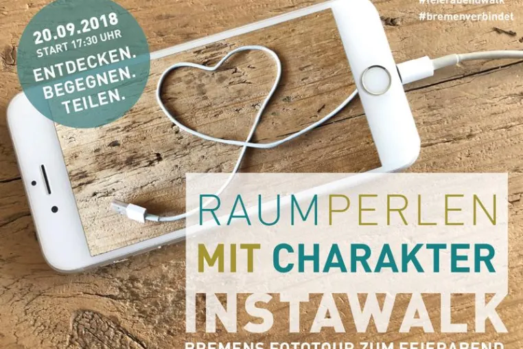 Bild: Zum 4.Mal: Feierabend-Instawalk RAUMPERLEN MIT CHARAKTER – Veranstaltungsreihe geht am 20.September weiter