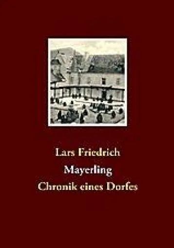 Bild: Buch-Neuerscheinung - Mayerling-Chronik kommt aus Hattingen