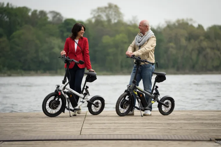 Bild: STEEREON C30 - Hybrid aus E-Bike und E-Scooter