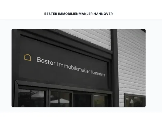 Bild: Bester Immobilienmakler Hannover: Vergleichsportal bietet Eigentümern Orientierung