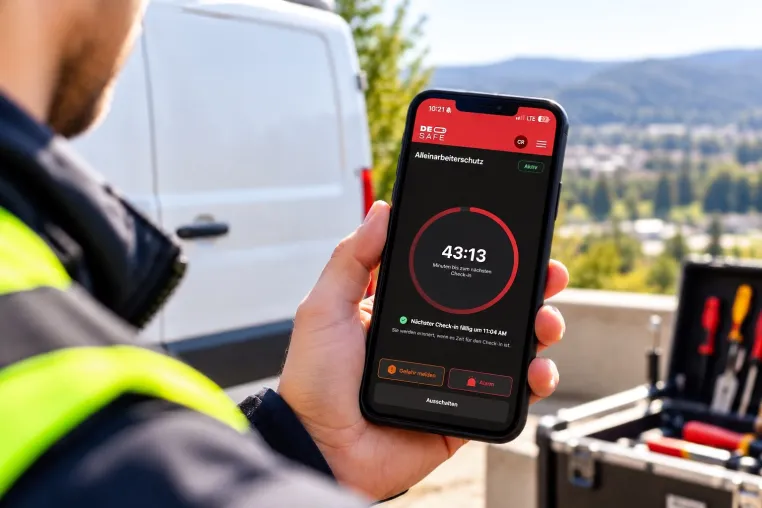 Bild: DESafe entwickelt digitalen Alleinarbeiterschutz für Unternehmen