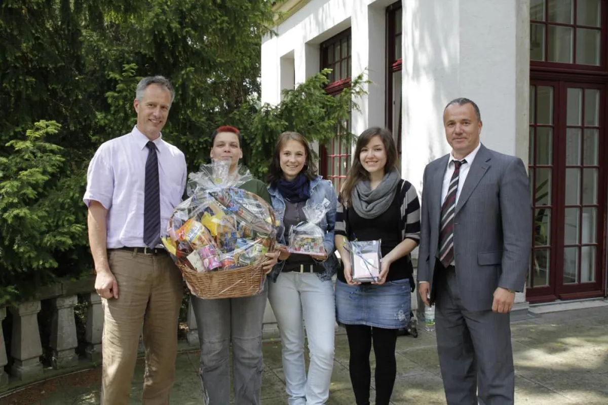 Andreas Franz, Matthias Buchold, Franca Kruse, Elvira Weiland, Caroline Schuster (v.l.n.r.)