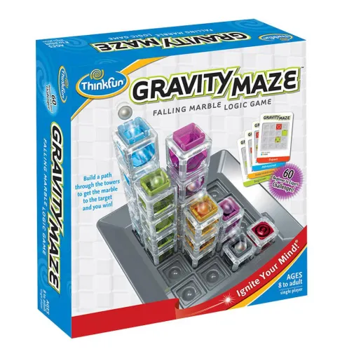 Bild: Gravity Maze von ThinkFun: Futuristische Kugelbahn für Tüftler