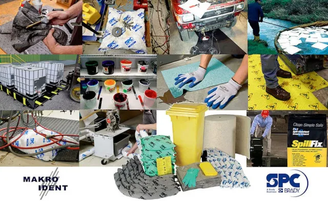 Sicheres Beseitigen von ausgelaufenem Öl und anderen Flüssigkeiten Bild: Sicheres Beseitigen von ausgelaufenem Öl und anderen Flüssigkeiten