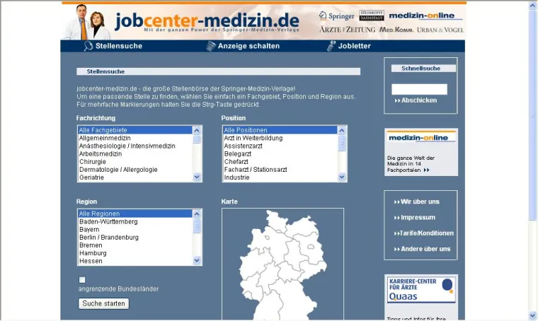 Bild: jobcenter-medizin.de feiert 1.Geburtstag mit großem Gewinnspiel