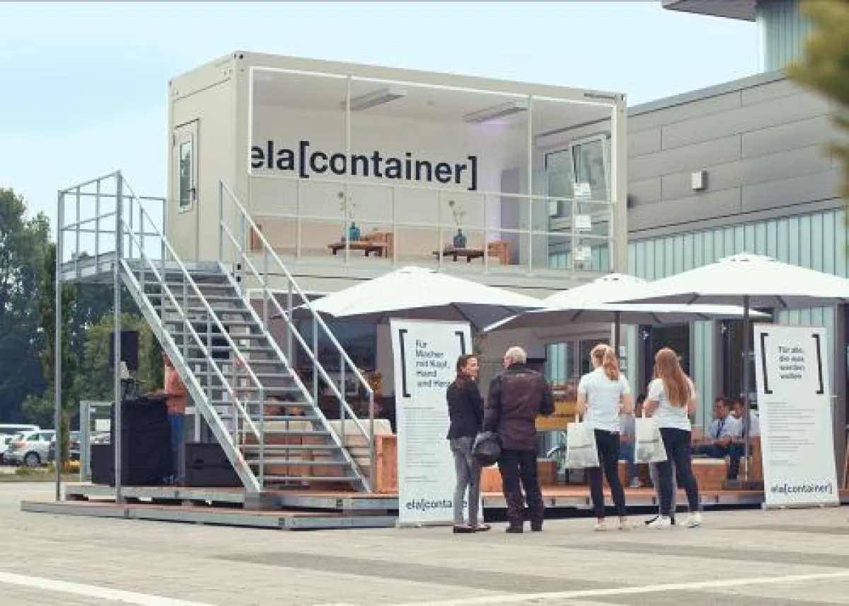 Aufmerksamkeit garantiert: Der modulare ELA Messestand