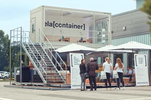 Messestände aus ELA Containern begeistern Unternehmen und Besucher Bild: Messestände aus ELA Containern begeistern Unternehmen und Besucher