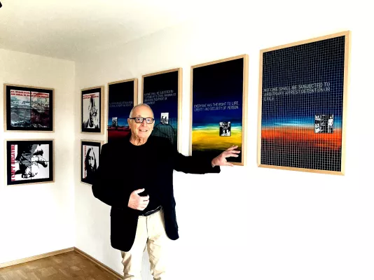 Bild: HOPE – Menschenrecht und Hoffnung - Ausstellung des Künstlers Theo Hues in Bad Nauheim