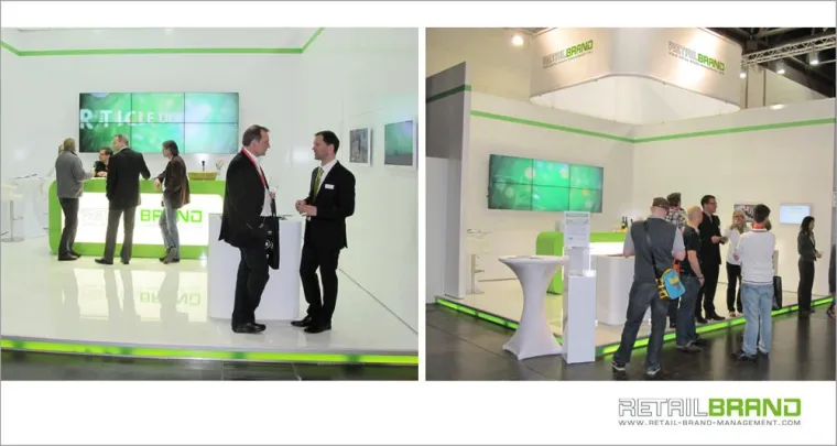 Bild: Wir auf der EuroShop - Retail Brand Management