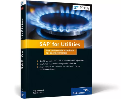 Bild: Das neue Buch "SAP for Utilities - das umfassende Handbuch für Energieversorger" ist druckfrisch zu haben